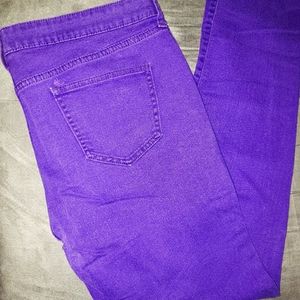 City street super skinny jeans